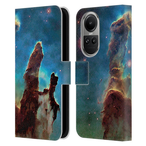 Cosmo18 Space 2 Nebula's Pillars Leather Book Wallet Case Cover For OPPO Reno10 5G / Reno10 Pro 5G