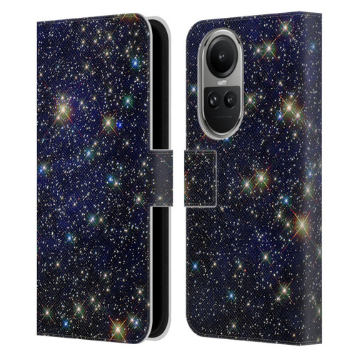 Cosmo18 Space 2 Standout Leather Book Wallet Case Cover For OPPO Reno10 5G / Reno10 Pro 5G