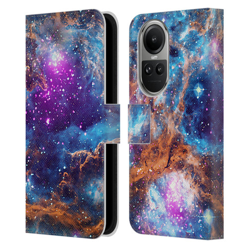 Cosmo18 Space Lobster Nebula Leather Book Wallet Case Cover For OPPO Reno10 5G / Reno10 Pro 5G