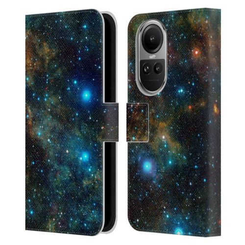 Cosmo18 Space Star Formation Leather Book Wallet Case Cover For OPPO Reno10 5G / Reno10 Pro 5G