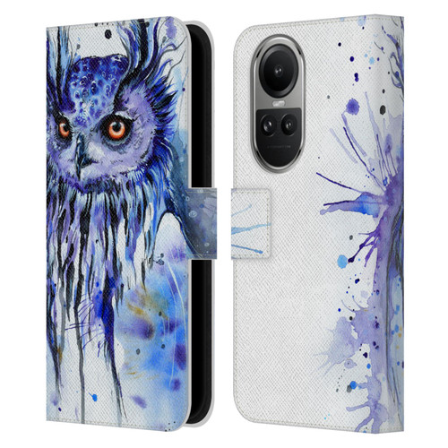 Pixie Cold Animals Secrets Leather Book Wallet Case Cover For OPPO Reno10 5G / Reno10 Pro 5G