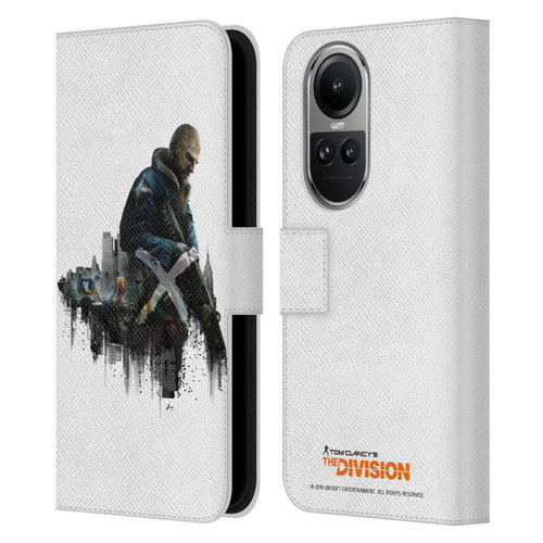 Tom Clancy's The Division Factions Rikers Leather Book Wallet Case Cover For OPPO Reno10 5G / Reno10 Pro 5G