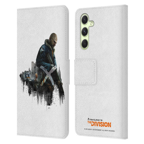 Tom Clancy's The Division Factions Rikers Leather Book Wallet Case Cover For Samsung Galaxy A54 5G