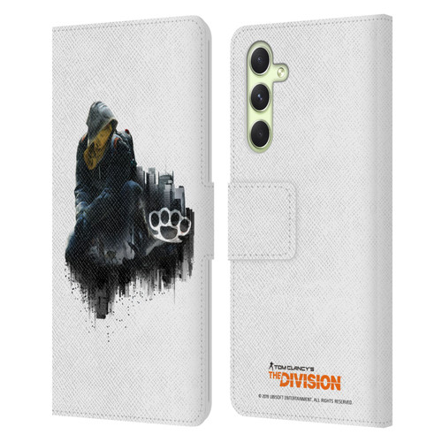 Tom Clancy's The Division Factions Rioters Leather Book Wallet Case Cover For Samsung Galaxy A54 5G