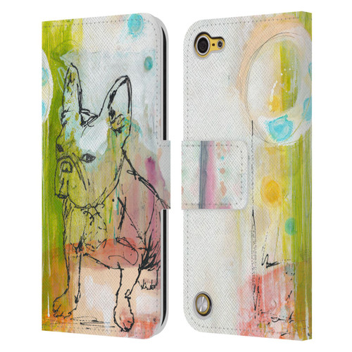 Wyanne Animals Attitude Leather Book Wallet Case Cover For Apple iPod Touch 5G 5th Gen