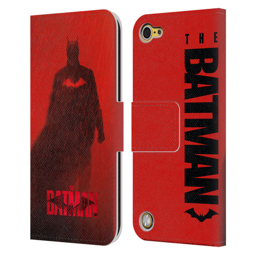 The Batman Posters Red Rain Leather Book Wallet Case Cover For Apple iPod Touch 5G 5th Gen