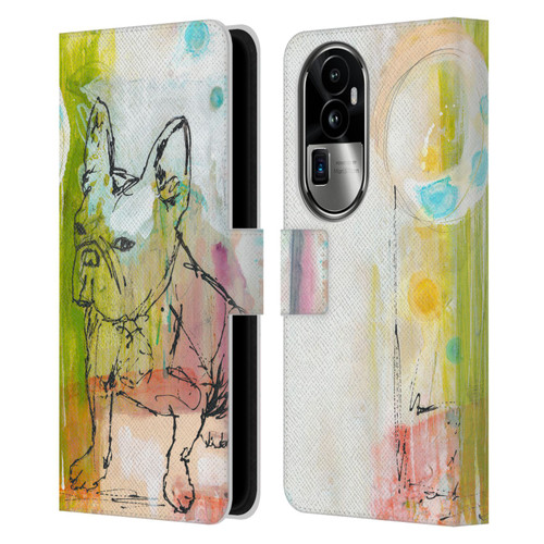 Wyanne Animals Attitude Leather Book Wallet Case Cover For OPPO Reno10 Pro+