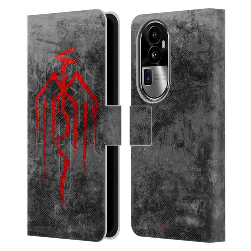 EA Bioware Dragon Age Heraldry City Of Chains Symbol Leather Book Wallet Case Cover For OPPO Reno10 Pro+