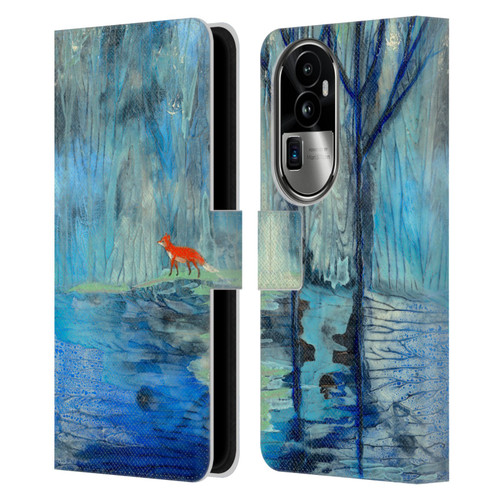 Wyanne Nature 2 Tranquil Travels Leather Book Wallet Case Cover For OPPO Reno10 Pro+