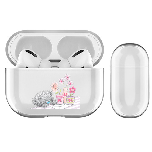 Me To You ALL About Love Letter For Mom Clear Hard Crystal Cover Case for Apple AirPods 3 3rd Gen Charging Case