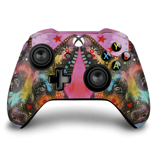 Dean Russo Animals German Shepherd Vinyl Sticker Skin Decal Cover for Microsoft Xbox One S / X Controller