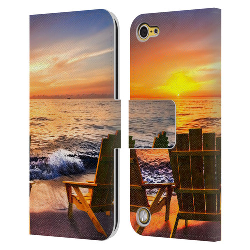 Celebrate Life Gallery Beaches 2 Sea Dreams III Leather Book Wallet Case Cover For Apple iPod Touch 5G 5th Gen