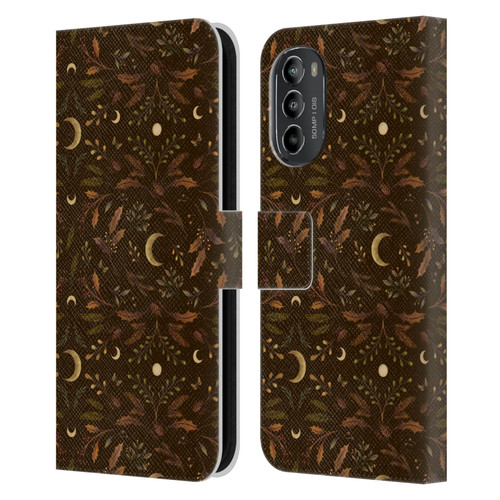 Episodic Drawing Art Winter Merry Patterns Leather Book Wallet Case Cover For Motorola Moto G82 5G