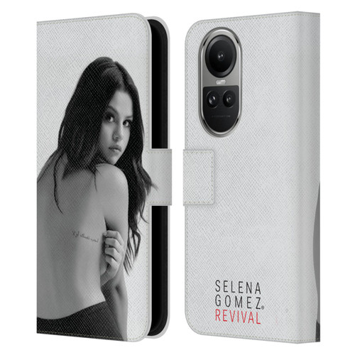 Selena Gomez Revival Back Cover Art Leather Book Wallet Case Cover For OPPO Reno10 5G / Reno10 Pro 5G