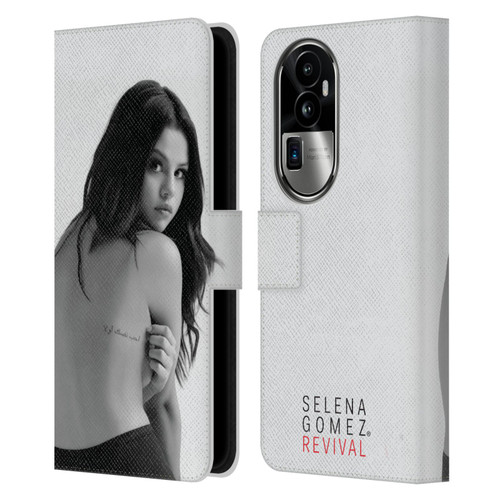 Selena Gomez Revival Back Cover Art Leather Book Wallet Case Cover For OPPO Reno10 Pro+