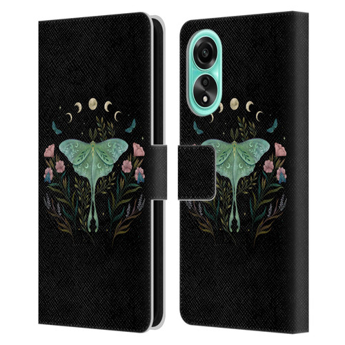 Episodic Drawing Illustration Animals Luna And Forester Leather Book Wallet Case Cover For OPPO A78 5G