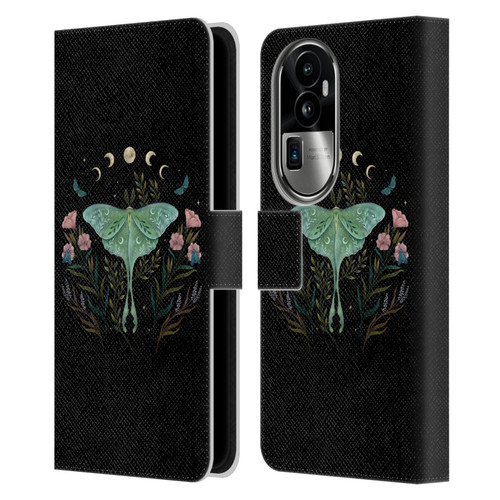 Episodic Drawing Illustration Animals Luna And Forester Leather Book Wallet Case Cover For OPPO Reno10 Pro+