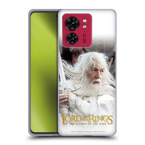 The Lord Of The Rings The Return Of The King Posters Gandalf Soft Gel Case for Motorola Moto Edge 40