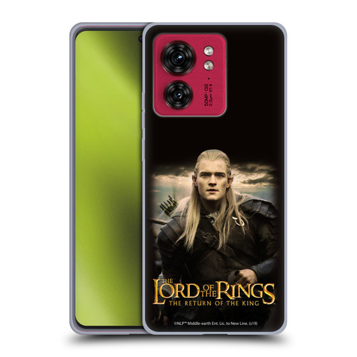 The Lord Of The Rings The Return Of The King Posters Legolas Soft Gel Case for Motorola Moto Edge 40