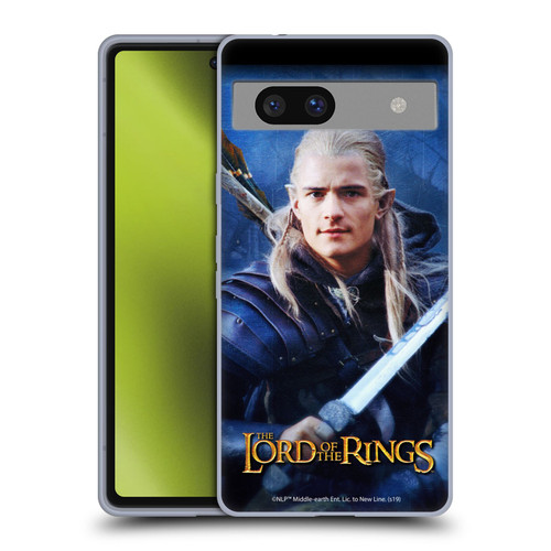 The Lord Of The Rings The Two Towers Character Art Legolas Soft Gel Case for Google Pixel 7a