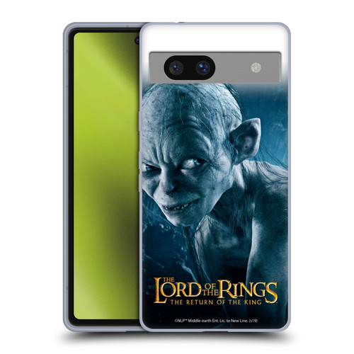 The Lord Of The Rings The Return Of The King Posters Smeagol Soft Gel Case for Google Pixel 7a
