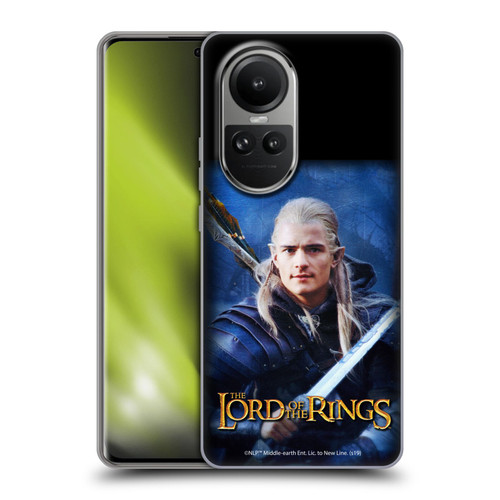 The Lord Of The Rings The Two Towers Character Art Legolas Soft Gel Case for OPPO Reno10 5G / Reno10 Pro 5G