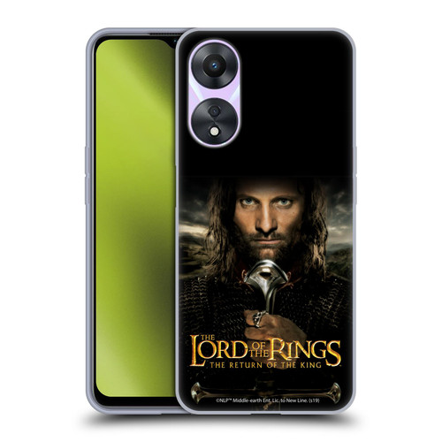 The Lord Of The Rings The Return Of The King Posters Aragorn Soft Gel Case for OPPO A78 5G