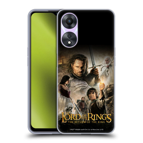 The Lord Of The Rings The Return Of The King Posters Main Characters Soft Gel Case for OPPO A78 5G
