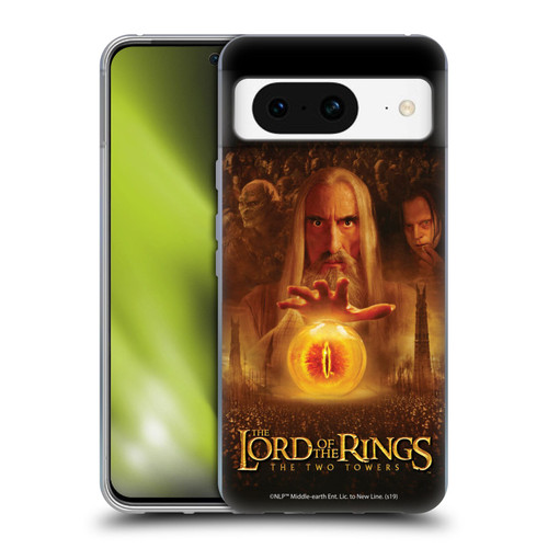 The Lord Of The Rings The Two Towers Posters Saruman Eye Soft Gel Case for Google Pixel 8