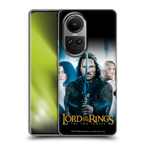 The Lord Of The Rings The Two Towers Posters Aragorn Soft Gel Case for OPPO Reno10 5G / Reno10 Pro 5G