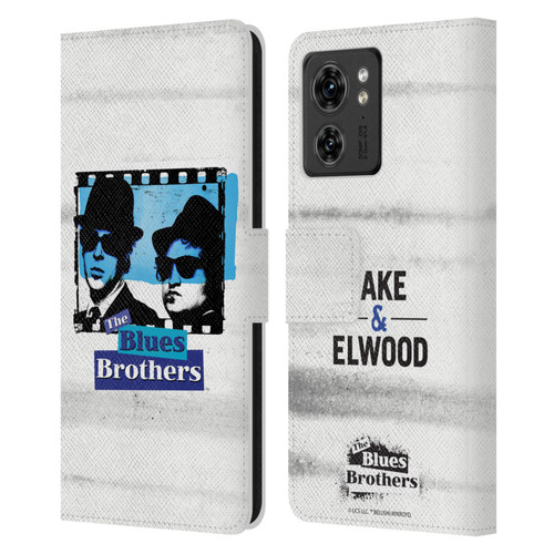 The Blues Brothers Graphics Film Leather Book Wallet Case Cover For Motorola Moto Edge 40