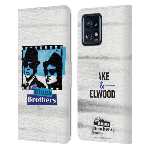 The Blues Brothers Graphics Film Leather Book Wallet Case Cover For Motorola Moto Edge 40 Pro