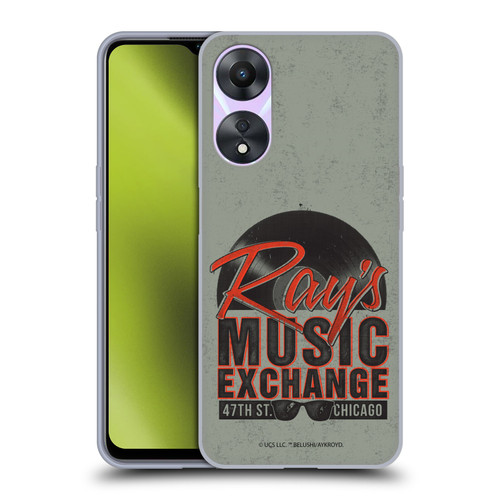 The Blues Brothers Graphics Ray's Music Exchange Soft Gel Case for OPPO A78 5G