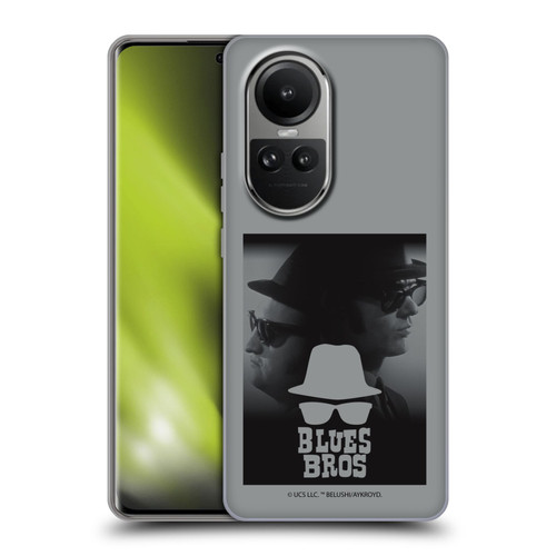 The Blues Brothers Graphics Jake And Elwood Soft Gel Case for OPPO Reno10 5G / Reno10 Pro 5G
