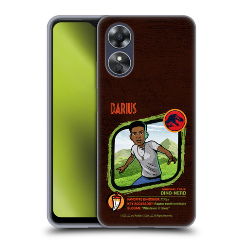 Jurassic World: Camp Cretaceous Character Art Darius Soft Gel Case for OPPO A17