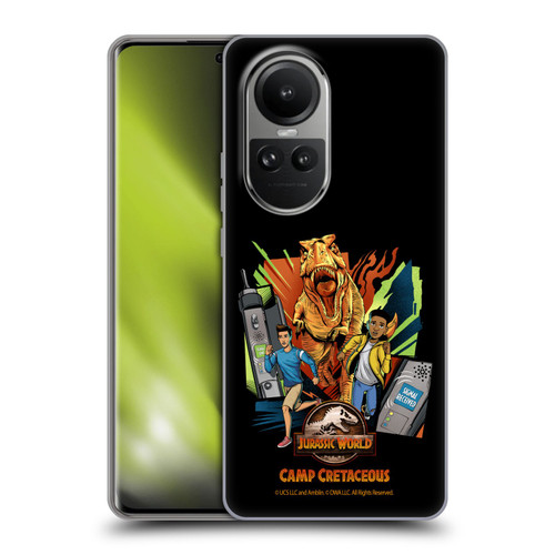 Jurassic World: Camp Cretaceous Character Art Signal Soft Gel Case for OPPO Reno10 5G / Reno10 Pro 5G