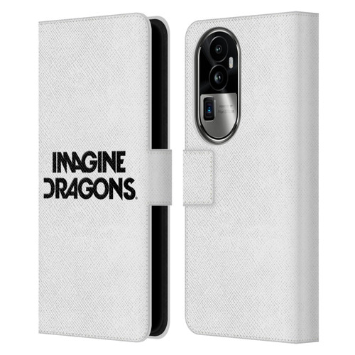 Imagine Dragons Key Art Logo Leather Book Wallet Case Cover For OPPO Reno10 Pro+