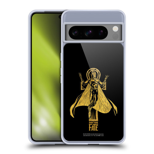 Black Adam Graphics Doctor Fate Soft Gel Case for Google Pixel 8 Pro