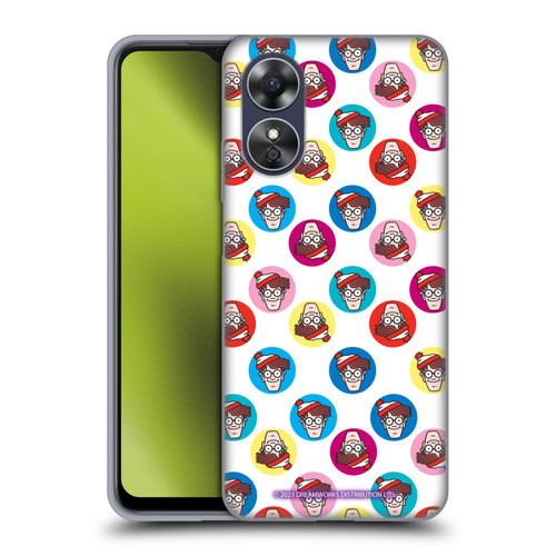 Where's Wally? Graphics Face Pattern Soft Gel Case for OPPO A17