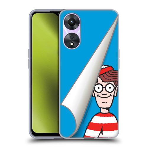 Where's Wally? Graphics Peek Soft Gel Case for OPPO A78 5G