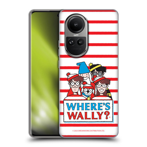 Where's Wally? Graphics Characters Soft Gel Case for OPPO Reno10 5G / Reno10 Pro 5G