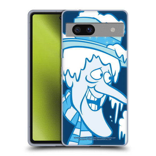 The Year Without A Santa Claus Character Art Snow Miser Soft Gel Case for Google Pixel 7a