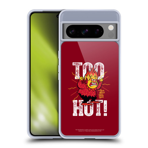 The Year Without A Santa Claus Character Art Too Hot Soft Gel Case for Google Pixel 8 Pro