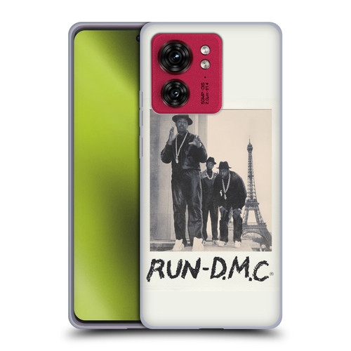 Run-D.M.C. Key Art Polaroid Soft Gel Case for Motorola Moto Edge 40