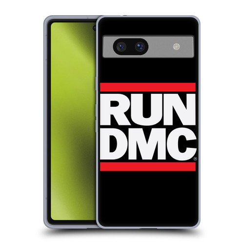 Run-D.M.C. Key Art Logo Soft Gel Case for Google Pixel 7a