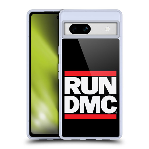 Run-D.M.C. Key Art Logo Soft Gel Case for Google Pixel 7a