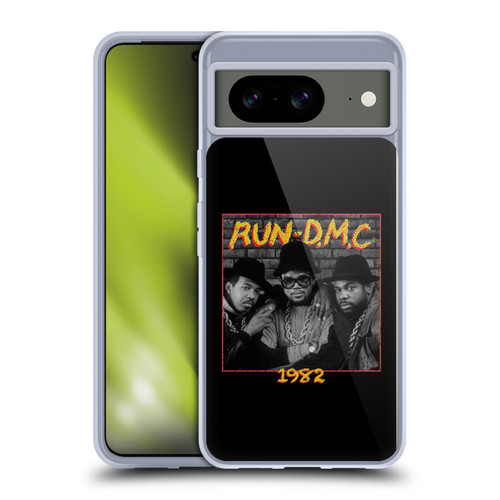 Run-D.M.C. Key Art Photo 1982 Soft Gel Case for Google Pixel 8