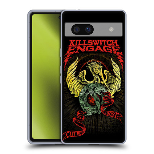 Killswitch Engage Band Art Cut Me Loose Soft Gel Case for Google Pixel 7a