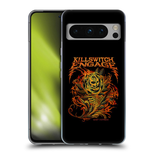 Killswitch Engage Band Art Quiet Distress Soft Gel Case for Google Pixel 8 Pro