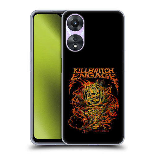 Killswitch Engage Band Art Quiet Distress Soft Gel Case for OPPO A78 4G